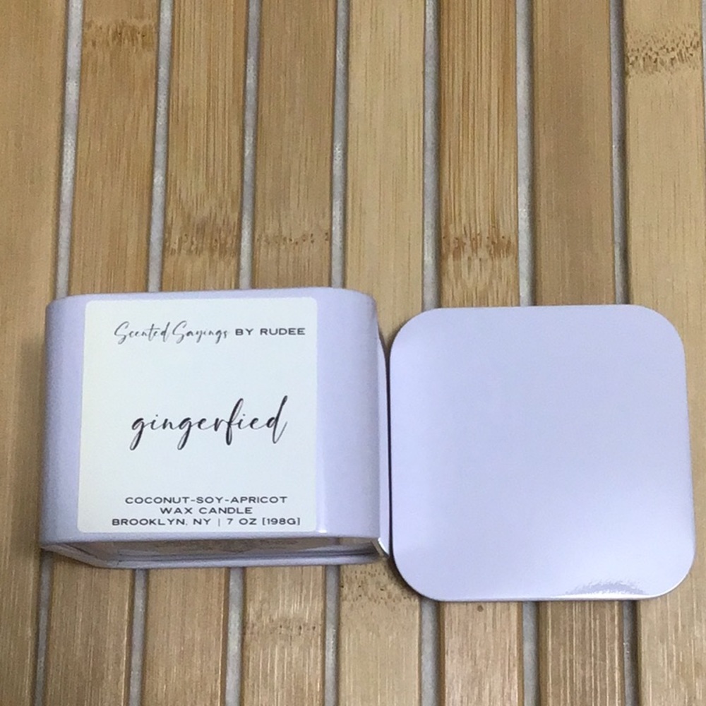 Scented Sayings Hand Poured Candles - Gingerfied 7oz